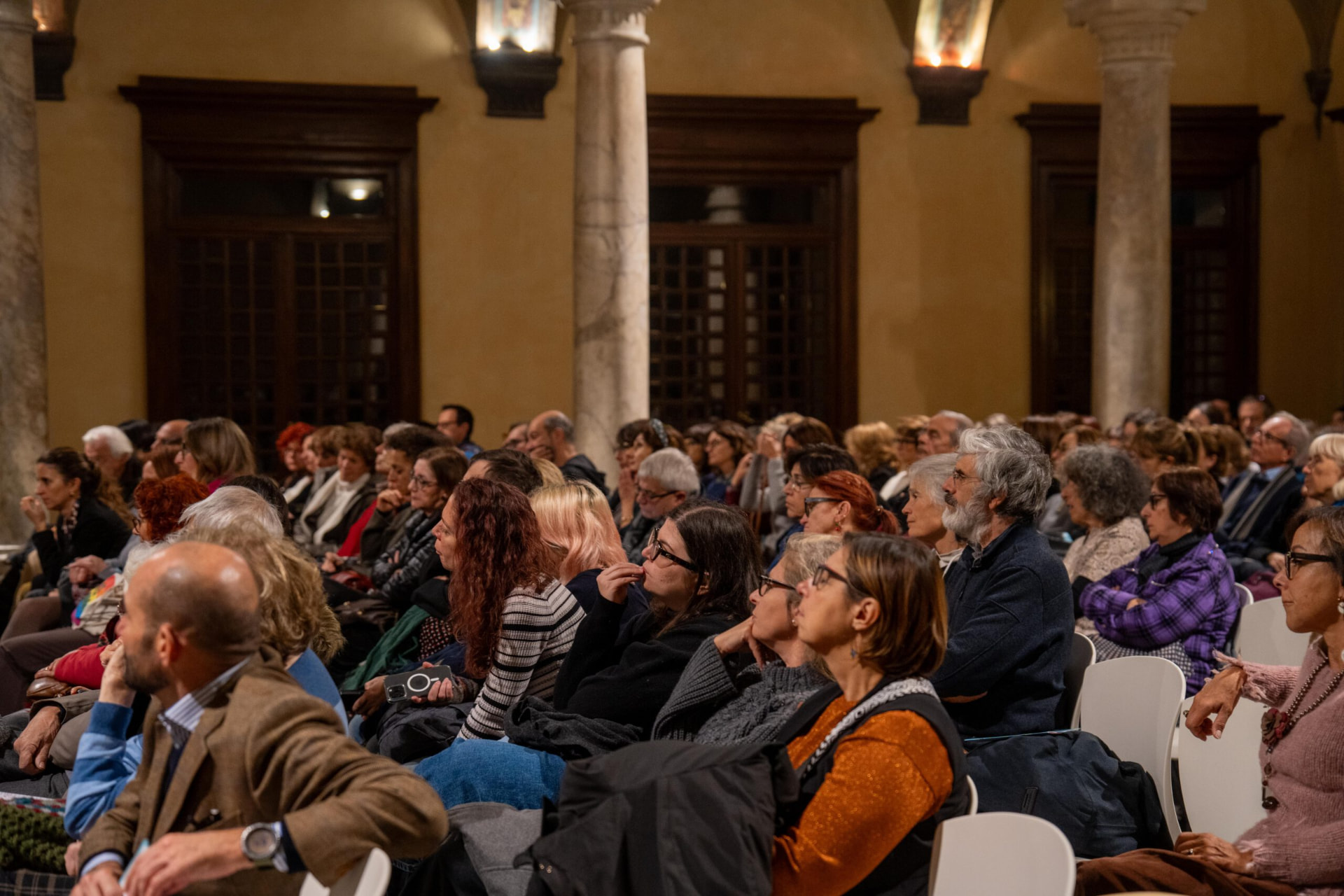Il pubblico in una delle sale del Festival diPassaggio