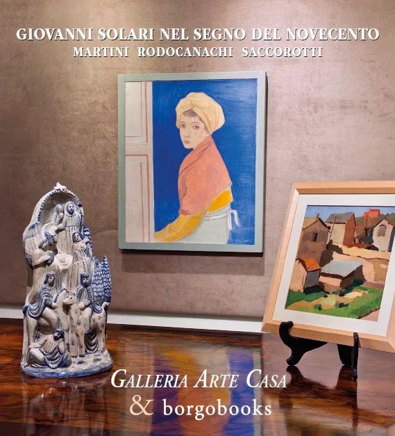 Immagine promozionale della mostra “Giovanni Solari nel segno del Novecento” alla Galleria Arte Casa di Genova