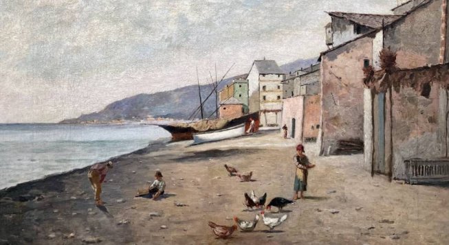 Opera esposta a Genova Antiquaria